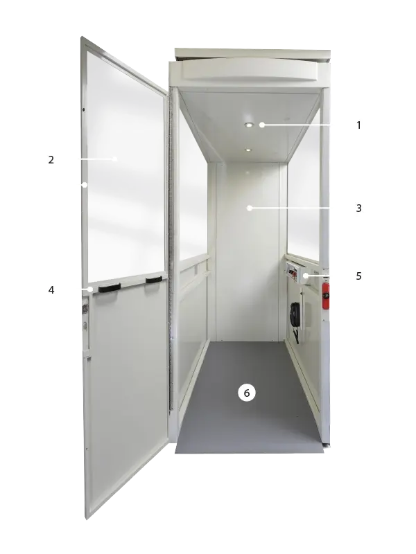 Telecab Through-Floor Lift
