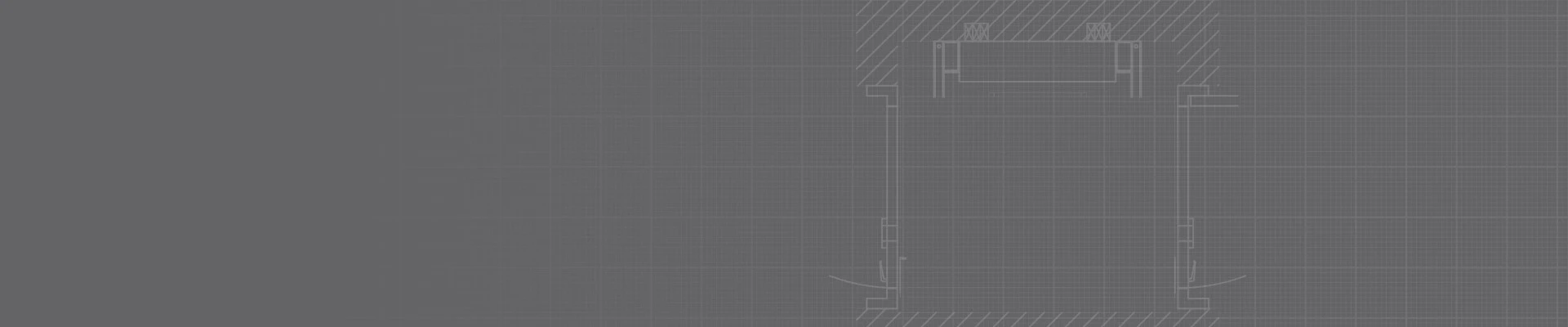 Light Gray architectural drawings M1504 material lift.