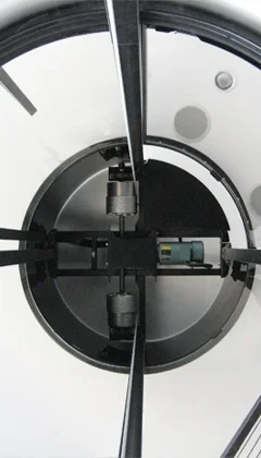 Interior shot of the winding drum