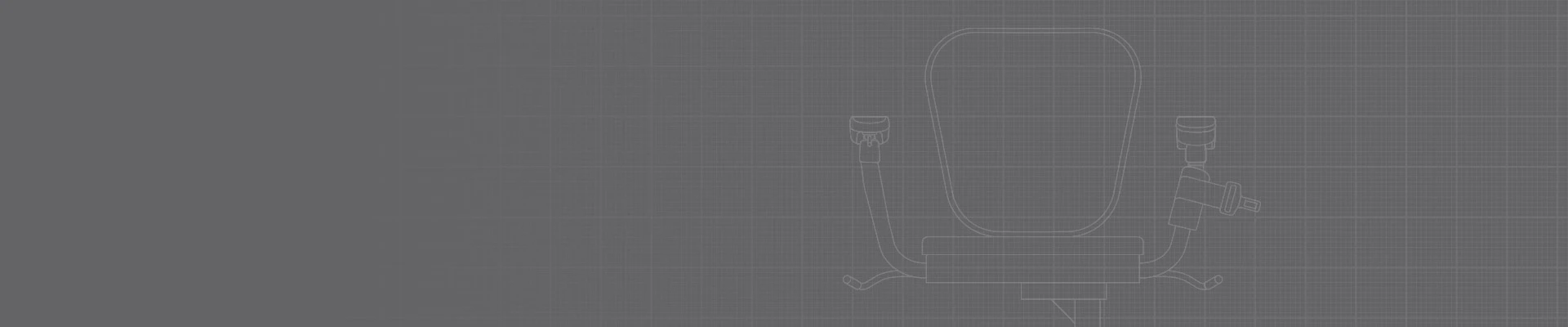 Grayscale architectural drawings for a curved stair lift against a gridded background.