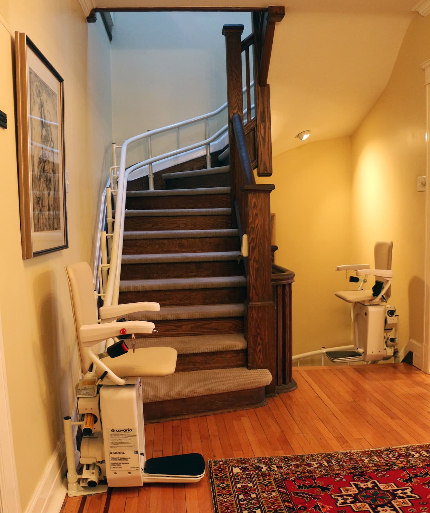 stairfriend curved stairlift 12