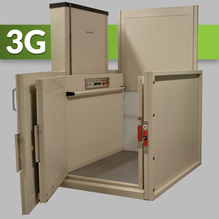 Savaria Multilift Mobile and 3G Labeled Image