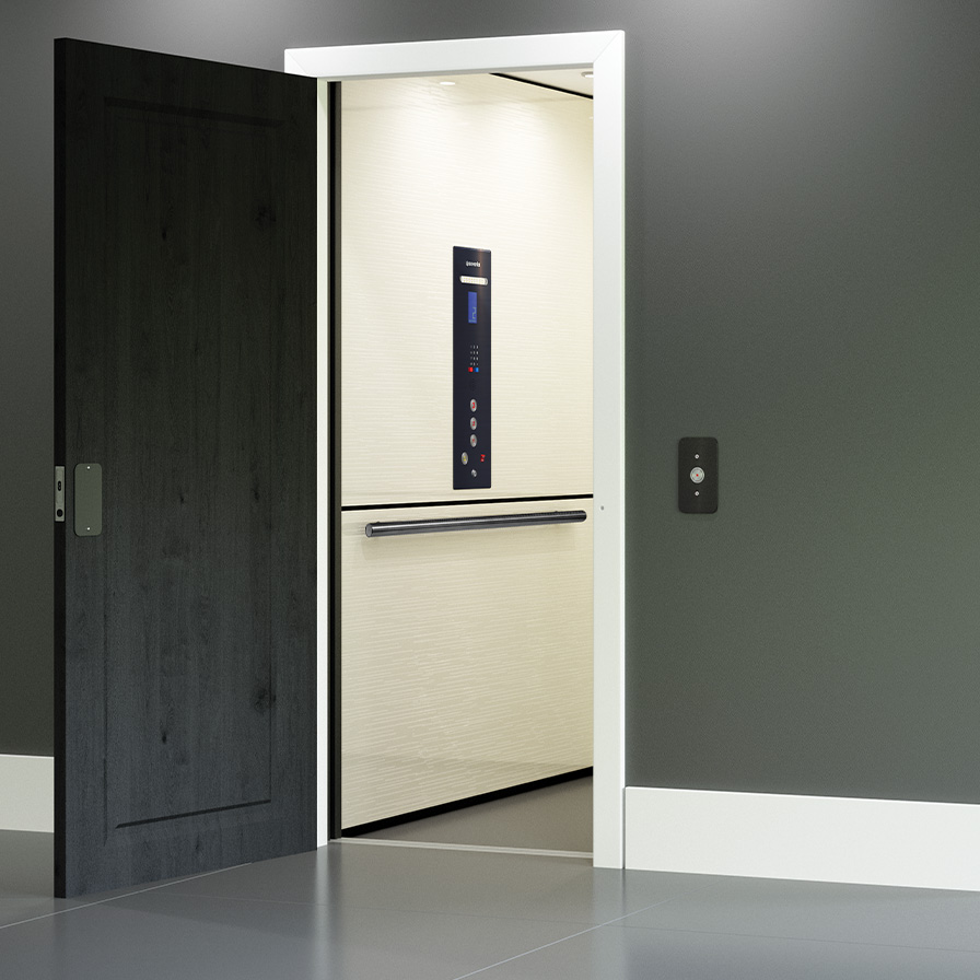 Savaria Zenith Ultimate Black Package Home Elevator