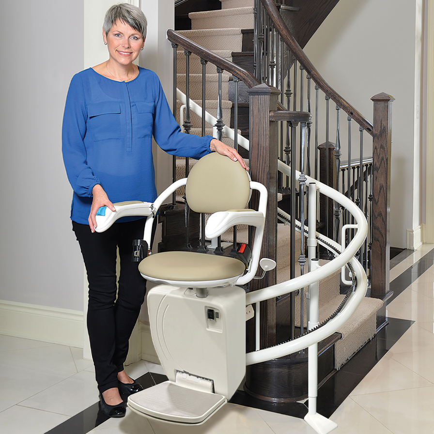 Stairfriend 23 Curved Stairlift Model